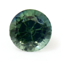 0.62 Ct. Bluish Green Sapphire from Madagascar Video