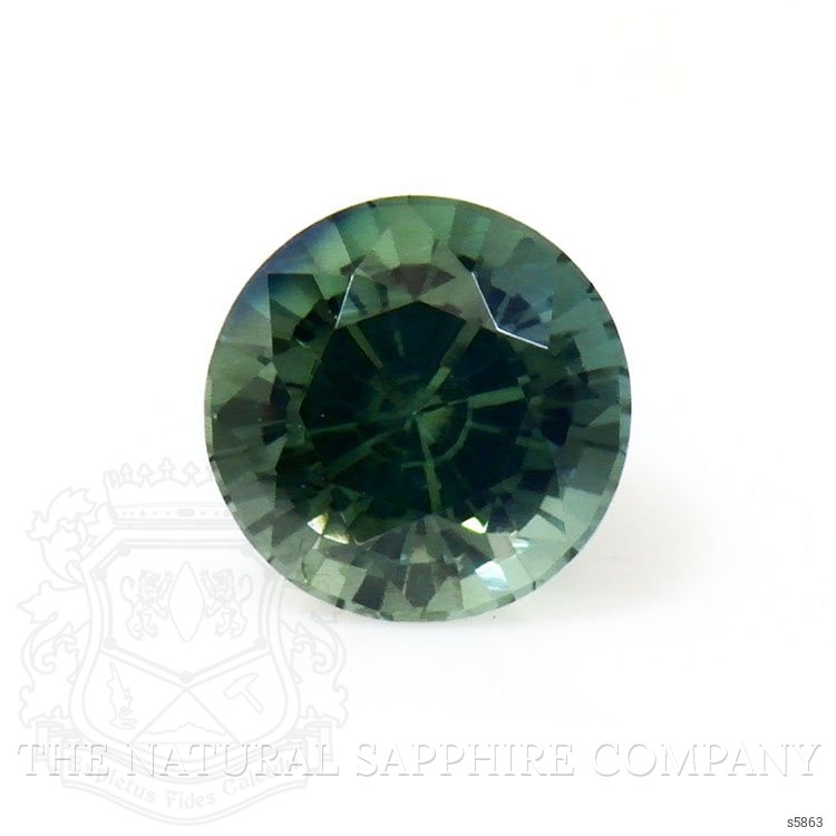0.62 Ct. Bluish Green Sapphire from Madagascar