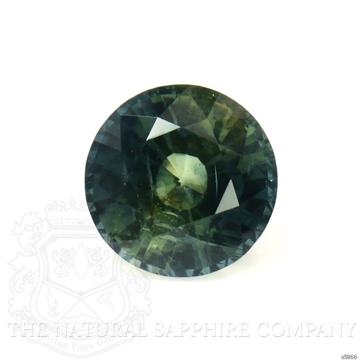 0.56 Ct. Bluish Green Sapphire from Madagascar