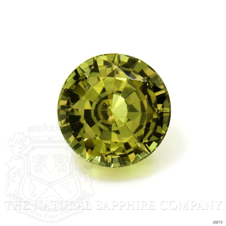 1.12 Ct. Greenish Yellow Sapphire from Madagascar