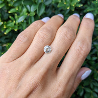 1.27 Ct. Peach Sapphire from Madagascar Life Style