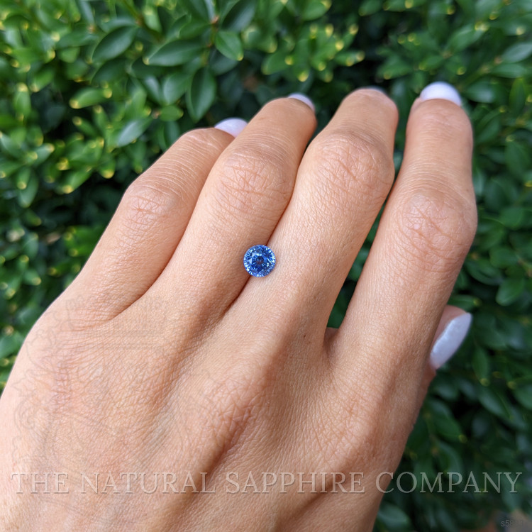 1.22 Ct. Blue Sapphire from Ceylon (Sri Lanka)