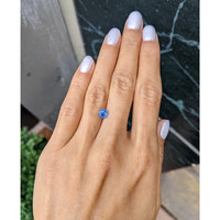 1.22 Ct. Blue Sapphire from Ceylon (Sri Lanka) Life Style
