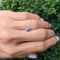 1.07 Ct. Purple Sapphire from Ceylon (Sri Lanka) Life Style