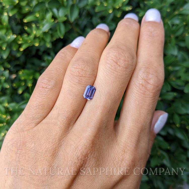 1.07 Ct. Purple Sapphire from Ceylon (Sri Lanka)