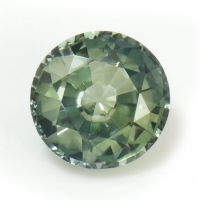 0.58 Ct. Bluish Green Sapphire from Madagascar Video