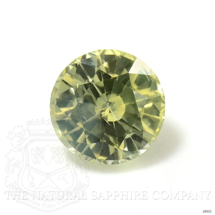 0.72 Ct. Yellowish Green Sapphire from Madagascar