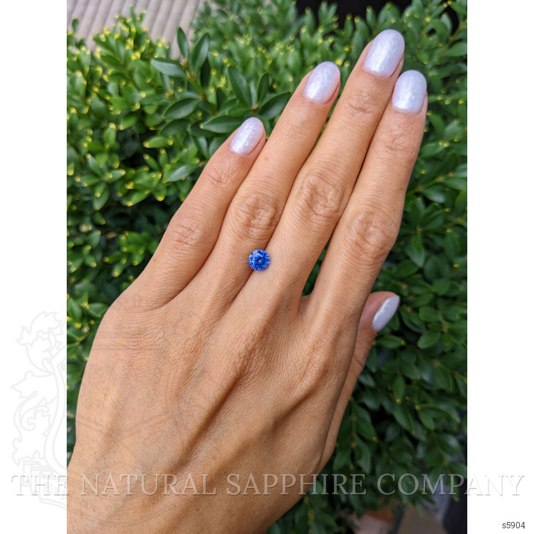 1.27 Ct. Blue Sapphire from Ceylon (Sri Lanka)