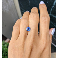 1.57 Ct. Blue Sapphire from Ceylon (Sri Lanka) Life Style
