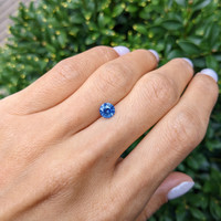 1.07 Ct. Blue Sapphire from Ceylon (Sri Lanka) Life Style