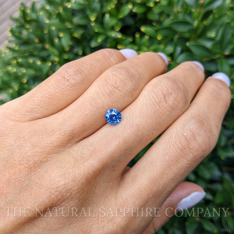 1.07 Ct. Blue Sapphire from Ceylon (Sri Lanka)