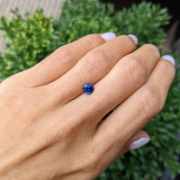 1.11 Ct. Blue Sapphire from Ceylon (Sri Lanka) Life Style