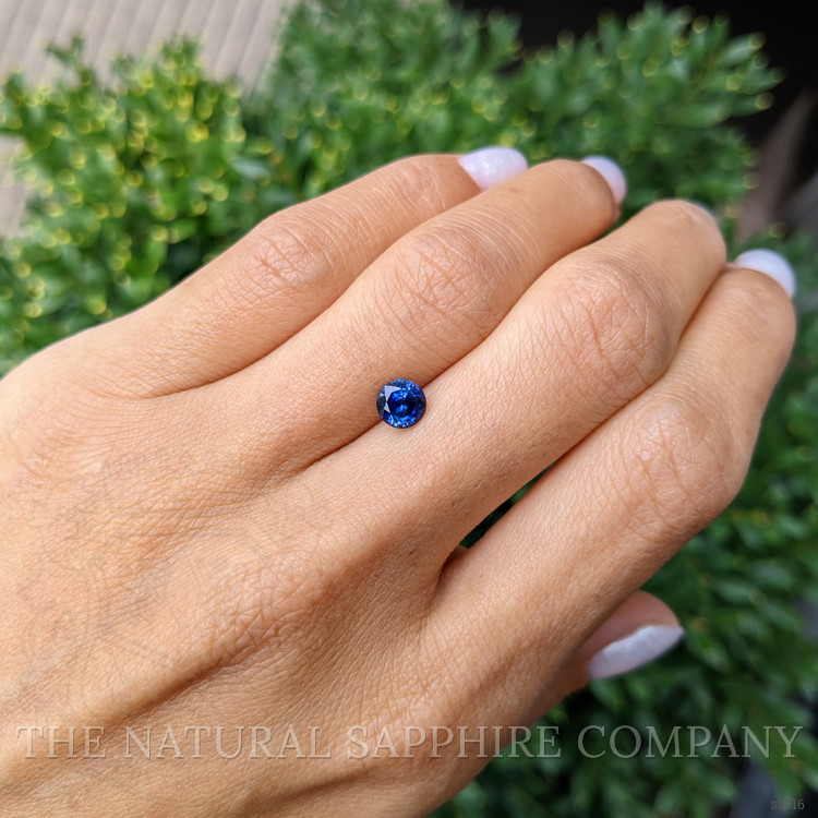 1.11 Ct. Blue Sapphire from Ceylon (Sri Lanka)