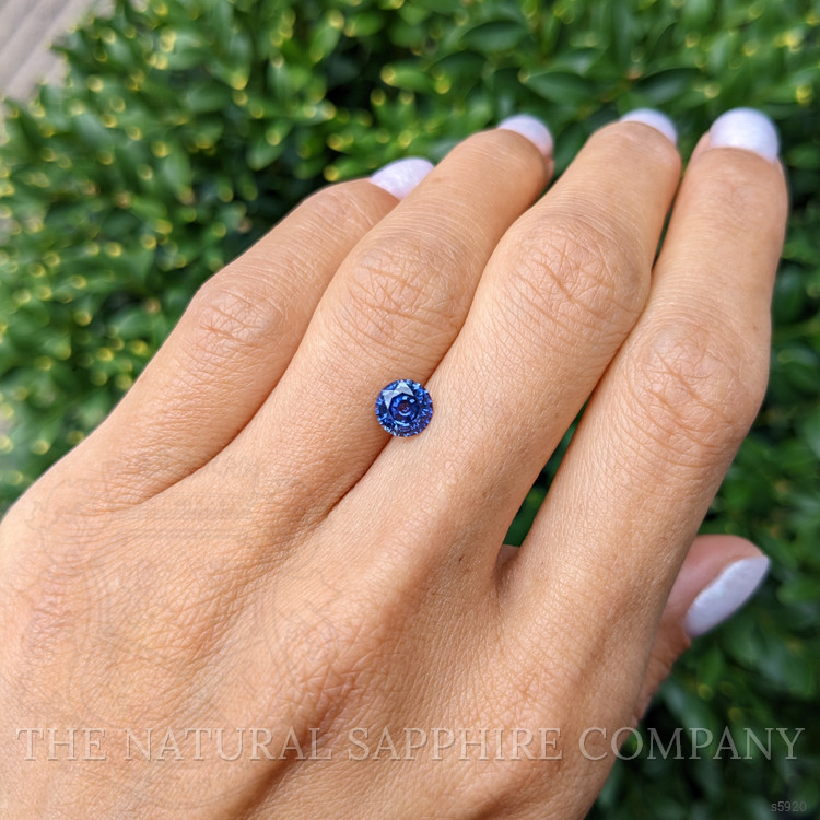 1.15 Ct. Bluish Purple Sapphire from Ceylon (Sri Lanka)