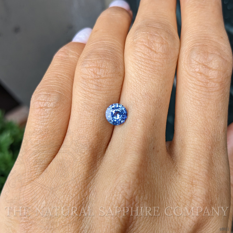 1.32 Ct. Blue Sapphire from Ceylon (Sri Lanka)