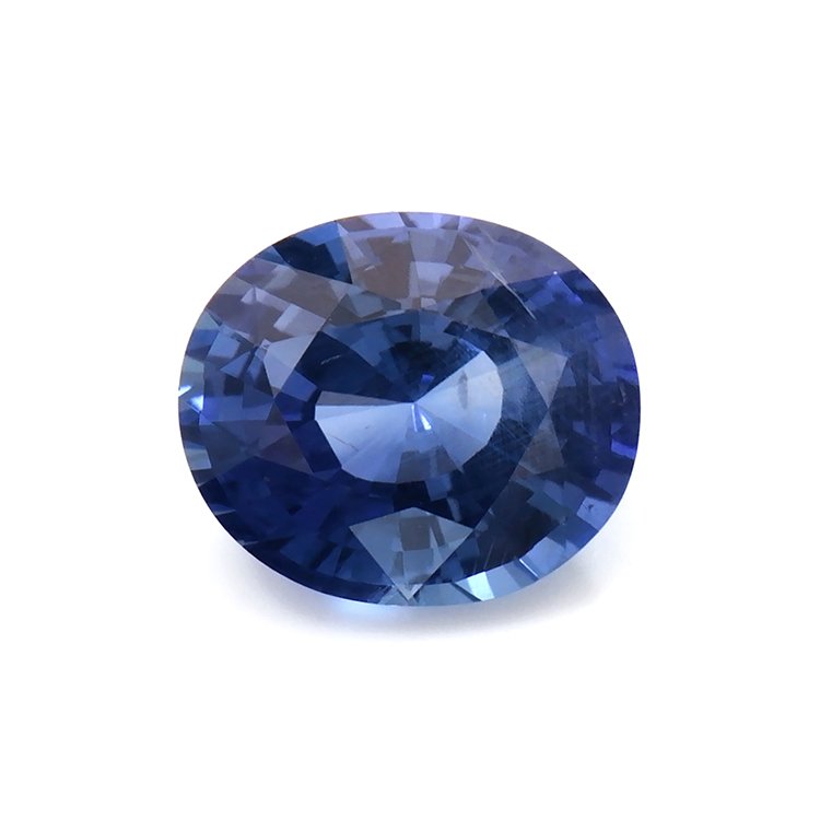 ラブカSAPPHIRE MOON 朝香果林 SEC P+ Loose Blue Sapphire - Oval 1.25 Ct. - #S5922 | The Natural