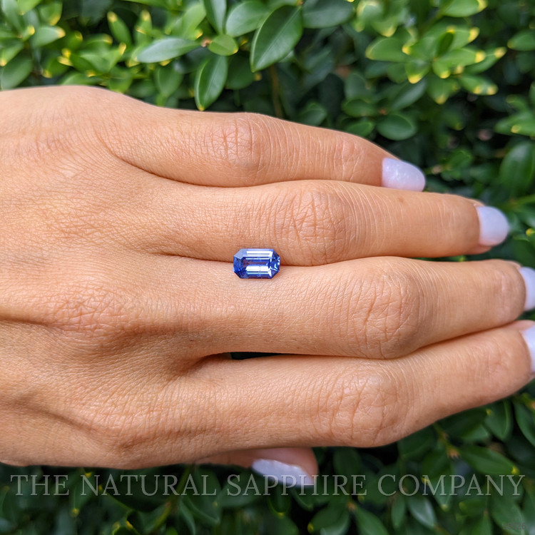 1.45 Ct. Purplish Blue Sapphire from Ceylon (Sri Lanka)