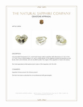 3.21 Ct. Yellow Sapphire from Ceylon (Sri Lanka) Appraisal