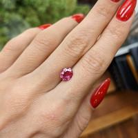 1.59 Ct. Pink Sapphire from Ceylon (Sri Lanka) Life Style
