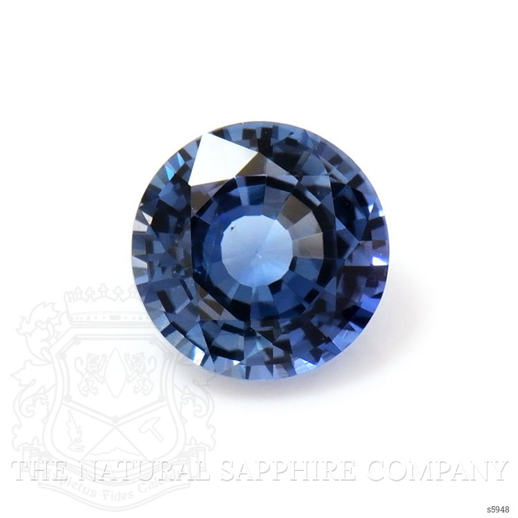 0.66 Ct. Blue Sapphire from Ceylon (Sri Lanka)