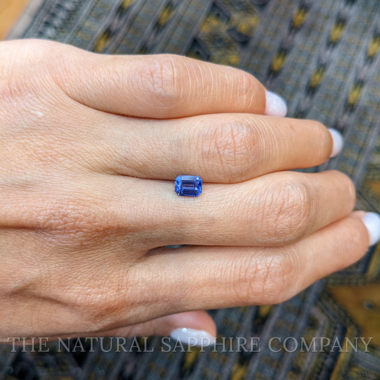 1.05 Ct. Bluish Purple Sapphire from Ceylon (Sri Lanka)