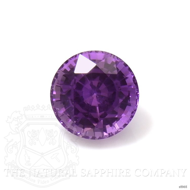 0.60 Ct. Purple Sapphire from Ceylon (Sri Lanka)
