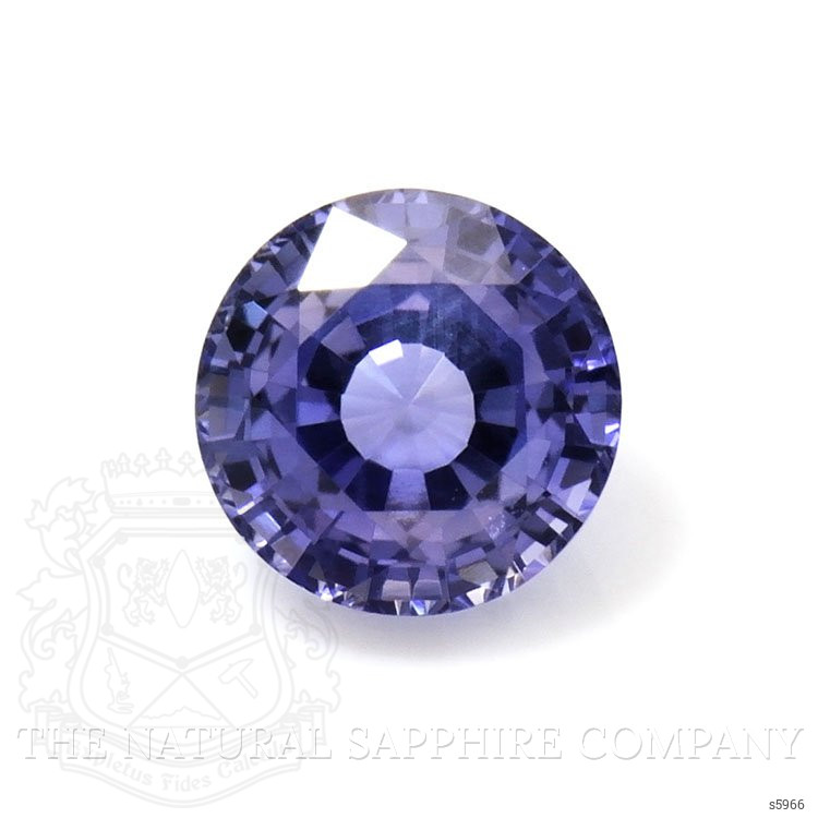 0.88 Ct. Bluish Purple Sapphire from Ceylon (Sri Lanka)