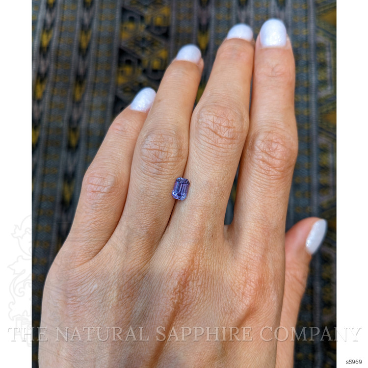 1.04 Ct. Purple Sapphire from Ceylon (Sri Lanka)
