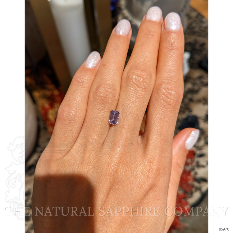 1.41 Ct. Purple Sapphire from Ceylon (Sri Lanka)
