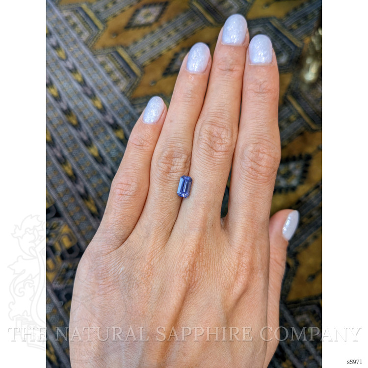 1.51 Ct. Blue Sapphire from Ceylon (Sri Lanka)