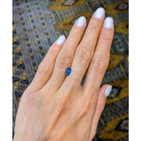 1.15 Ct. Blue Sapphire from Ceylon (Sri Lanka) Life Style