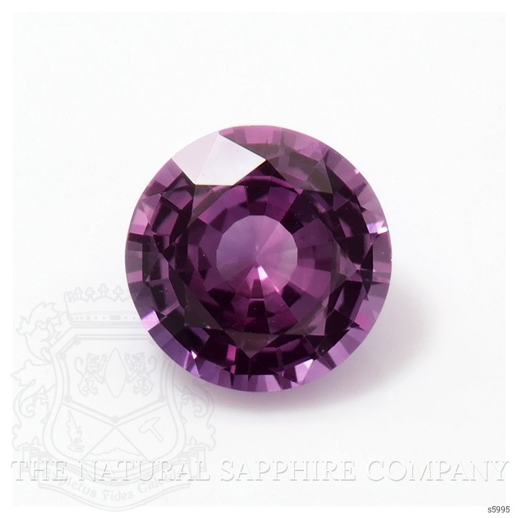 0.60 Ct. Pinkish Purple Sapphire from Ceylon (Sri Lanka)