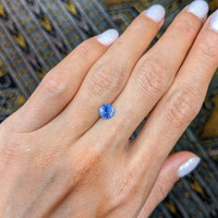 1.09 Ct. Blue Sapphire from Ceylon (Sri Lanka) Life Style
