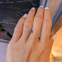 1.16 Ct. Blue Sapphire from Ceylon (Sri Lanka) Life Style