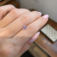 0.61 Ct. Pink Sapphire from Ceylon (Sri Lanka) Life Style