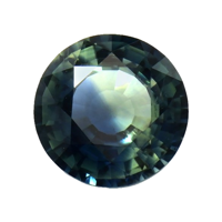0.93 Ct. Bluish Green Sapphire from Madagascar Video