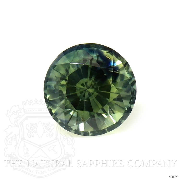 0.76 Ct. Bluish Green Sapphire from Madagascar