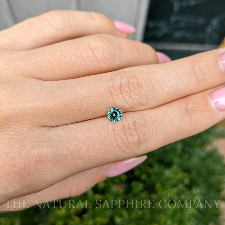 0.72 Ct. Bluish Green Sapphire from Madagascar