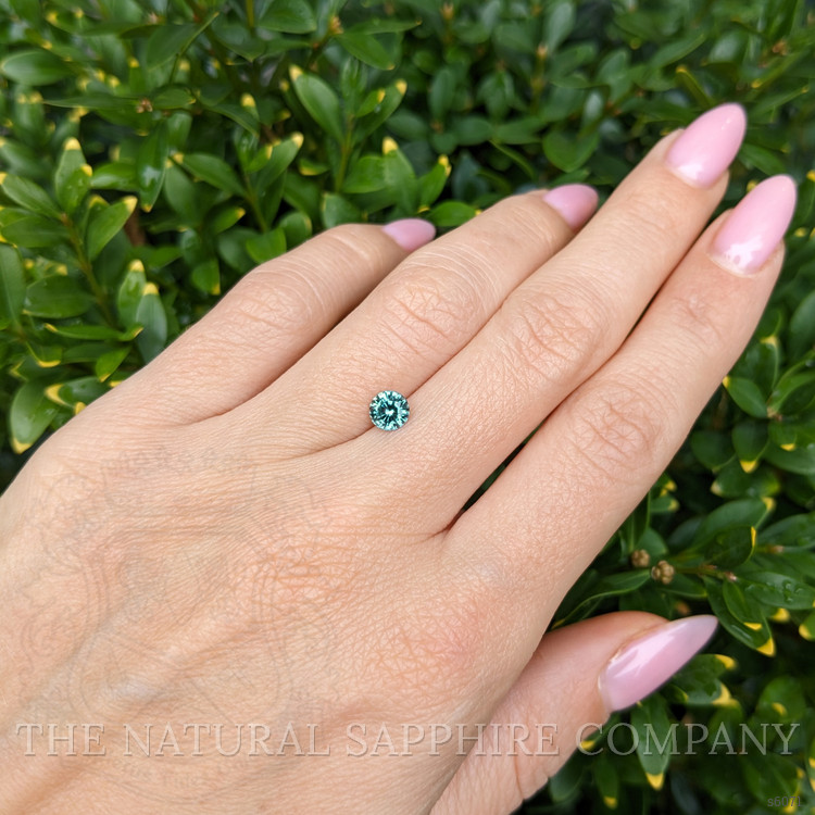 0.72 Ct. Bluish Green Sapphire from Madagascar