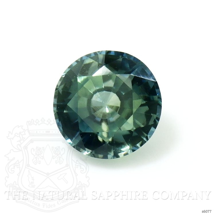 0.68 Ct. Bluish Green Sapphire from Madagascar