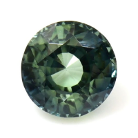 0.66 Ct. Bluish Green Sapphire from Madagascar Video