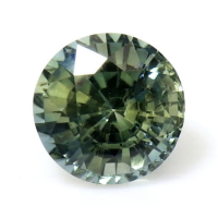 0.66 Ct. Bluish Green Sapphire from Madagascar Video