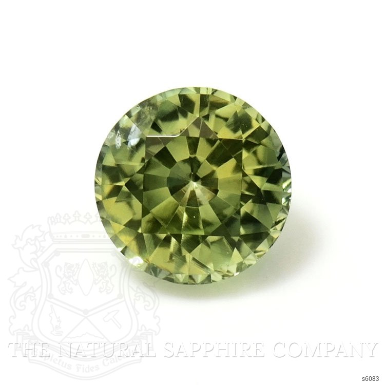 0.74 Ct. Yellowish Green Sapphire from Madagascar