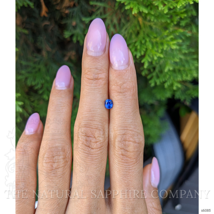 0.43 Ct. Blue Sapphire from Ceylon (Sri Lanka)