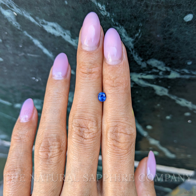 0.43 Ct. Blue Sapphire from Ceylon (Sri Lanka)