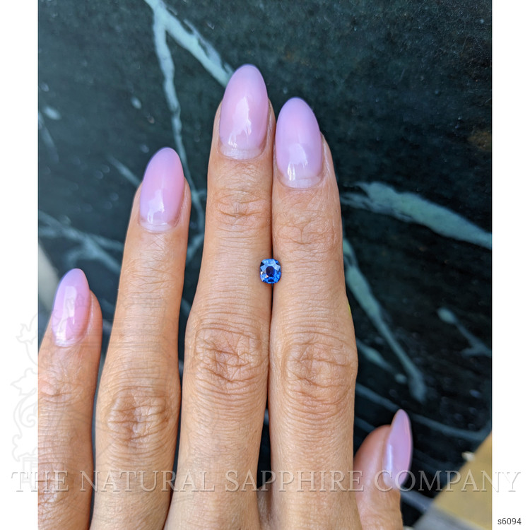 0.47 Ct. Blue Sapphire from Ceylon (Sri Lanka)