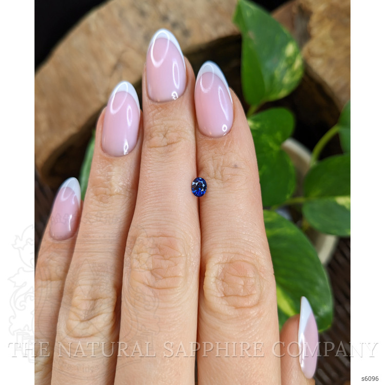 0.48 Ct. Blue Sapphire from Ceylon (Sri Lanka)