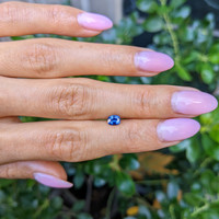 0.50 Ct. Blue Sapphire from Ceylon (Sri Lanka) Life Style