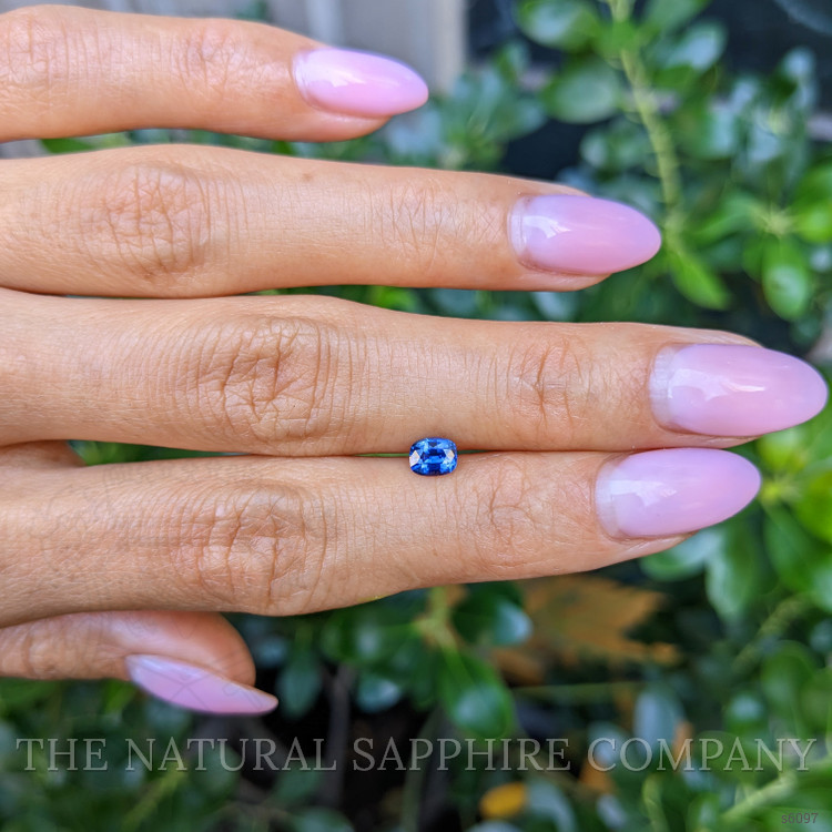 0.50 Ct. Blue Sapphire from Ceylon (Sri Lanka)