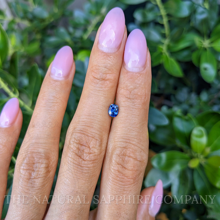 0.50 Ct. Blue Sapphire from Ceylon (Sri Lanka)